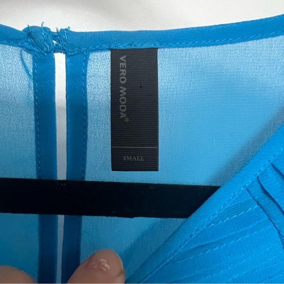 Vero Moda Blouse (Blue, S) - Picture 6 of 7